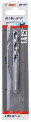Pz.broca Bosch HSS PoinTeQ metal 6x57x93