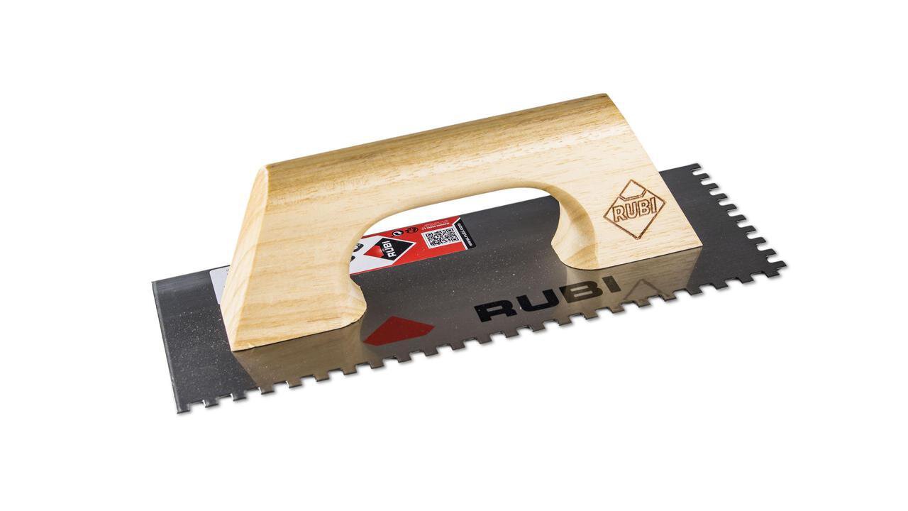 Pz. Rubi Ref.65982 llana dentada acero 28cm (6x6) mmc