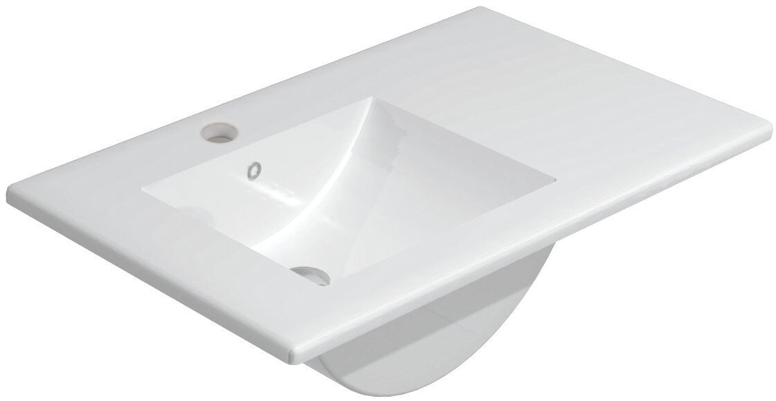 Lavabo Baho Codigo 101x46 asimetrico izquierda (seno 41)