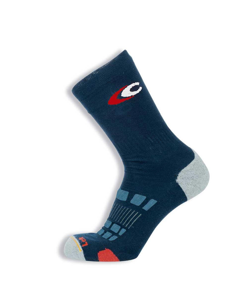 Pz.Cofra calcetin top summer corto azul s (39-41)