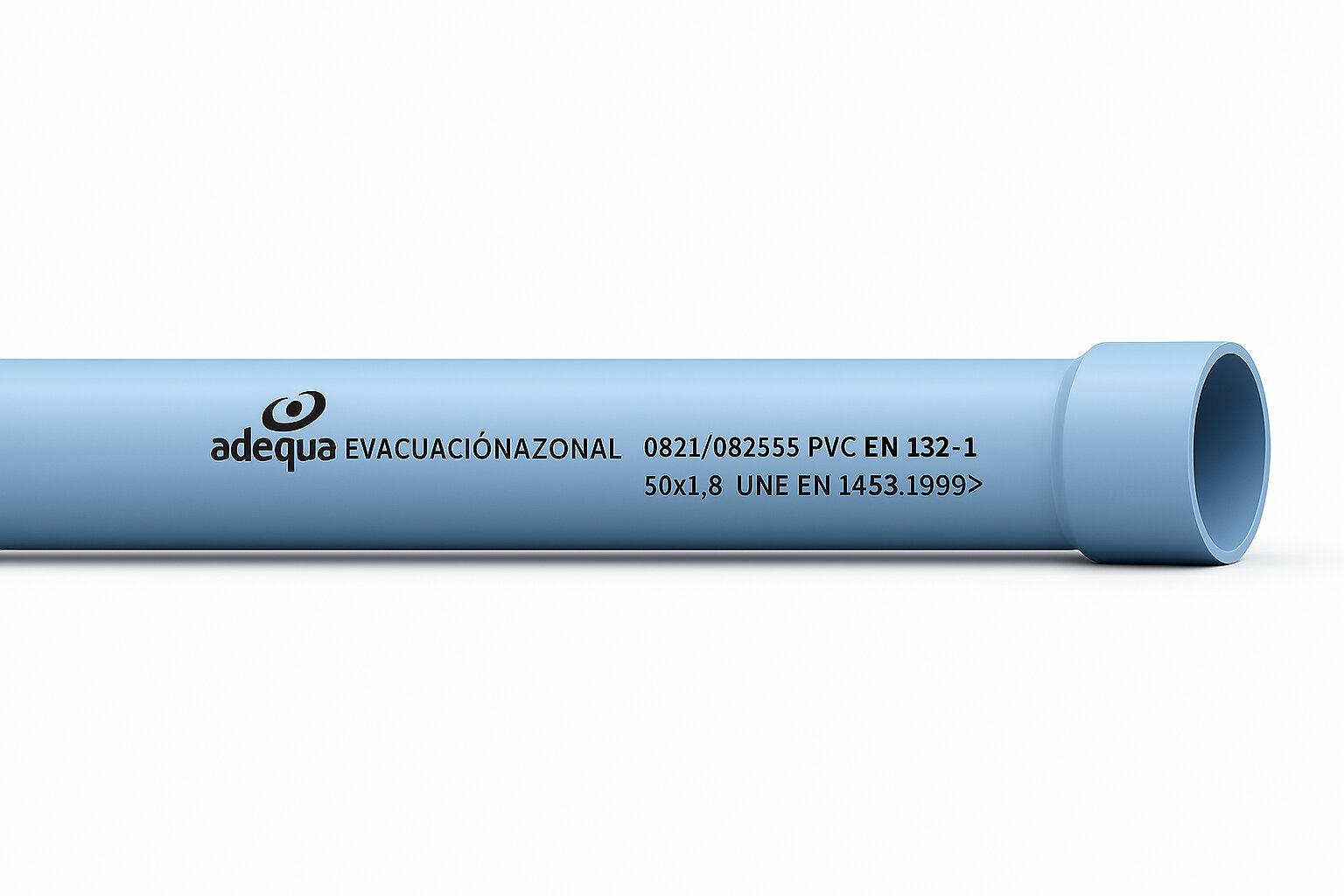 Pz. Tubo PVC Adequa Evacuación EVAC+ M1 DN 110 3M