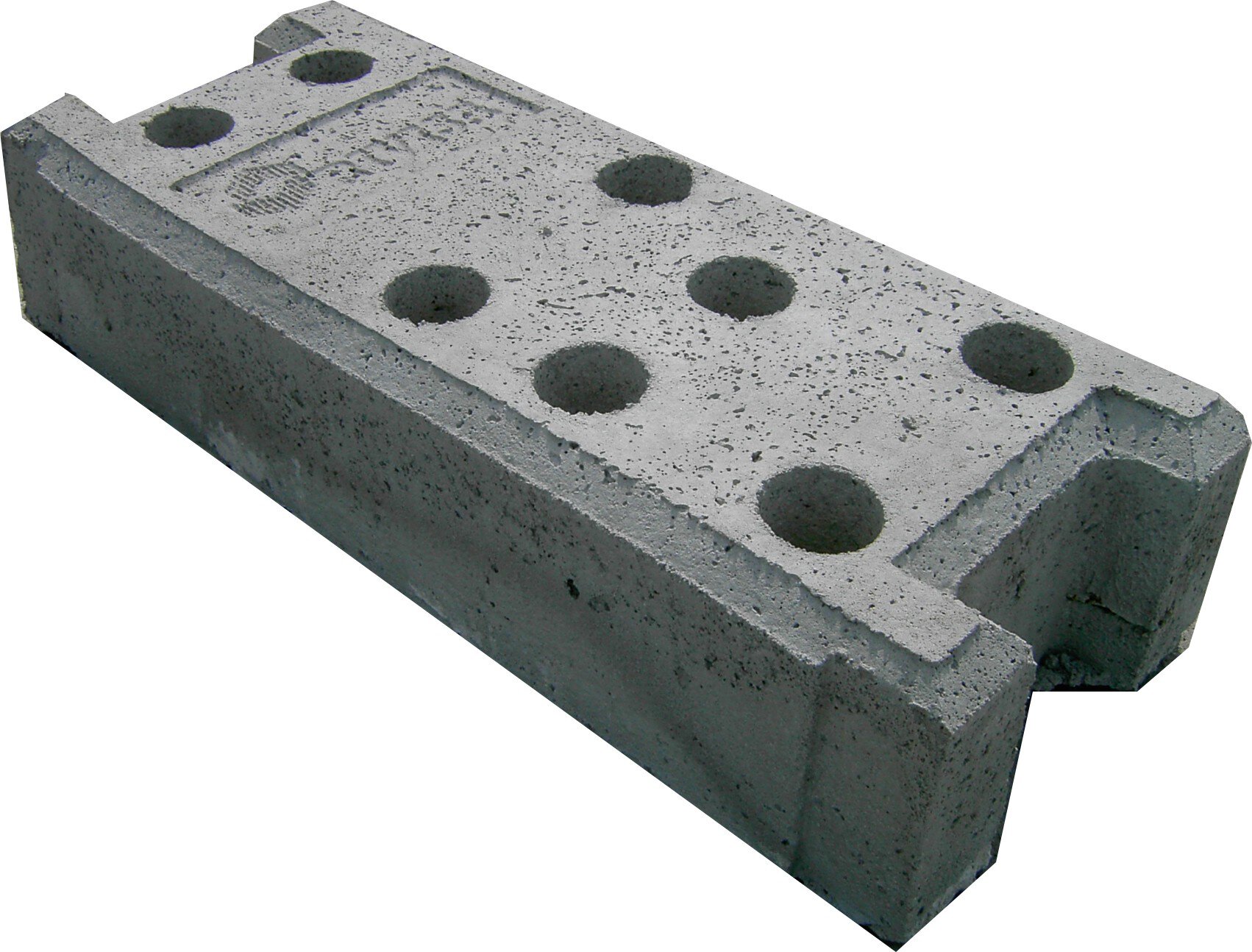 Base de hormigon para valla movil/trasladable