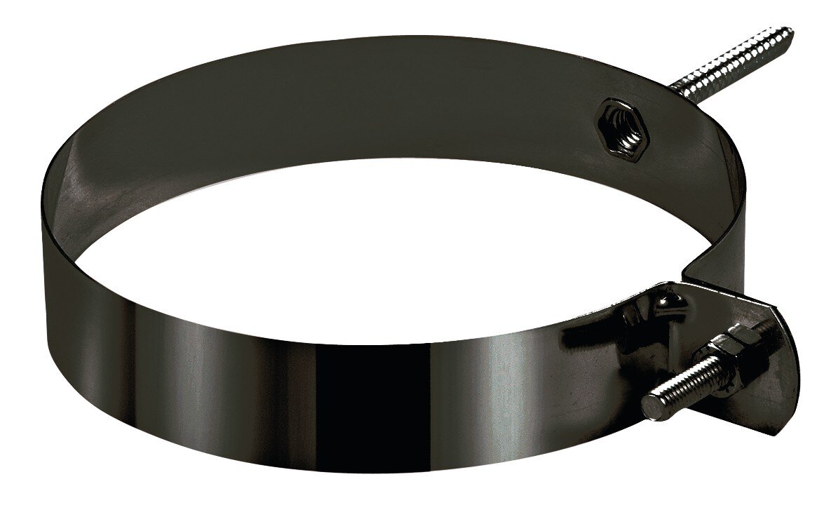 Pz. Bofill abrazadera negro mate diam.80 SERIE VT-310
