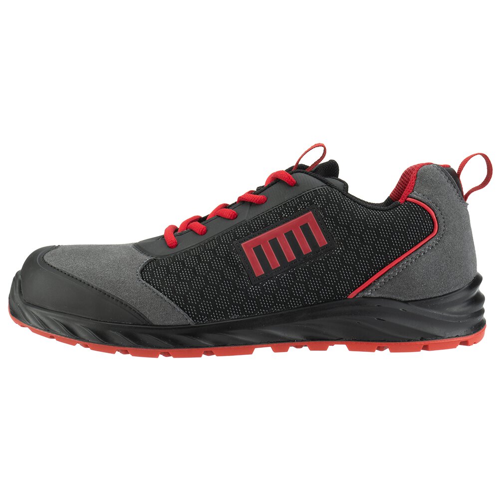Zapato de seguridad Gamma shoe S3 Antracita/Rojo tejido putek (talla 43)