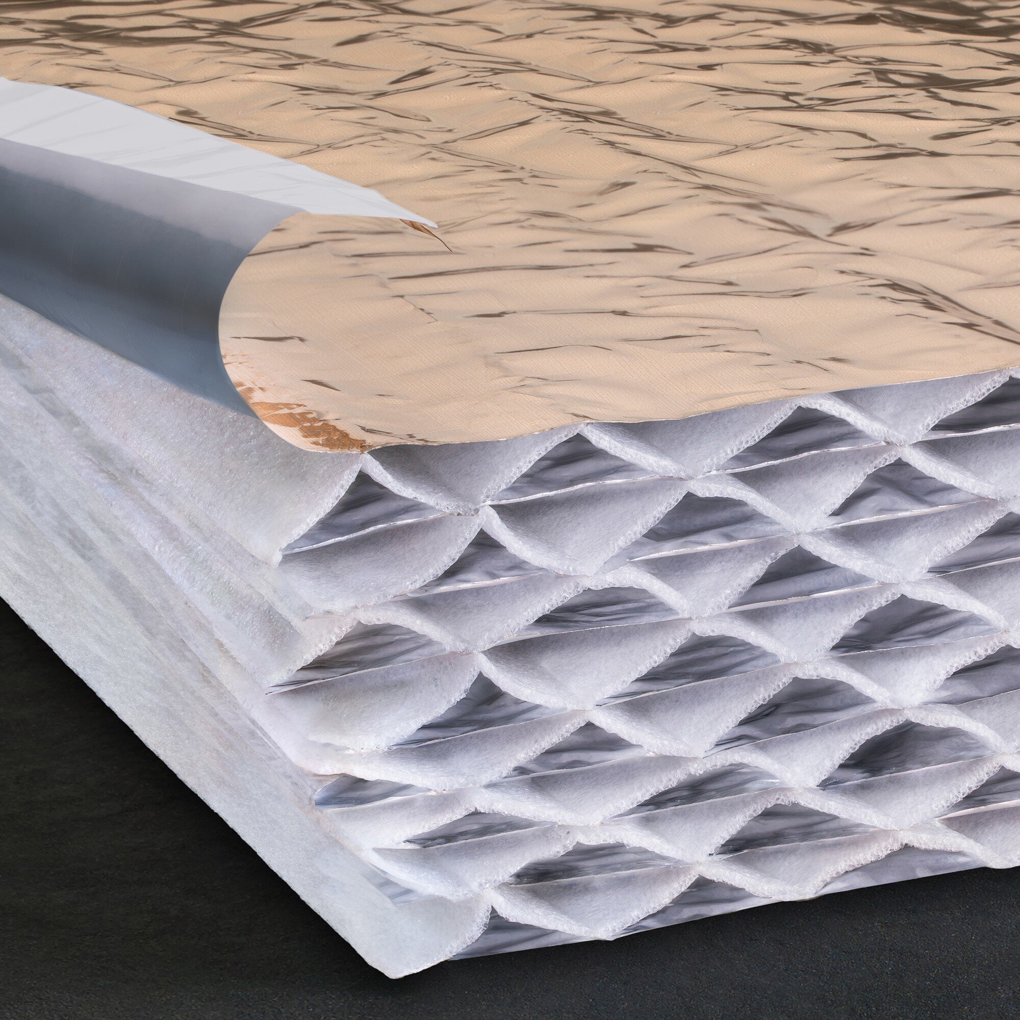 Paquete 4 Ud. Actis aislante PANEL HYBRIS 50mm autoadhesivo 1.2x2.65m (12.72m2)