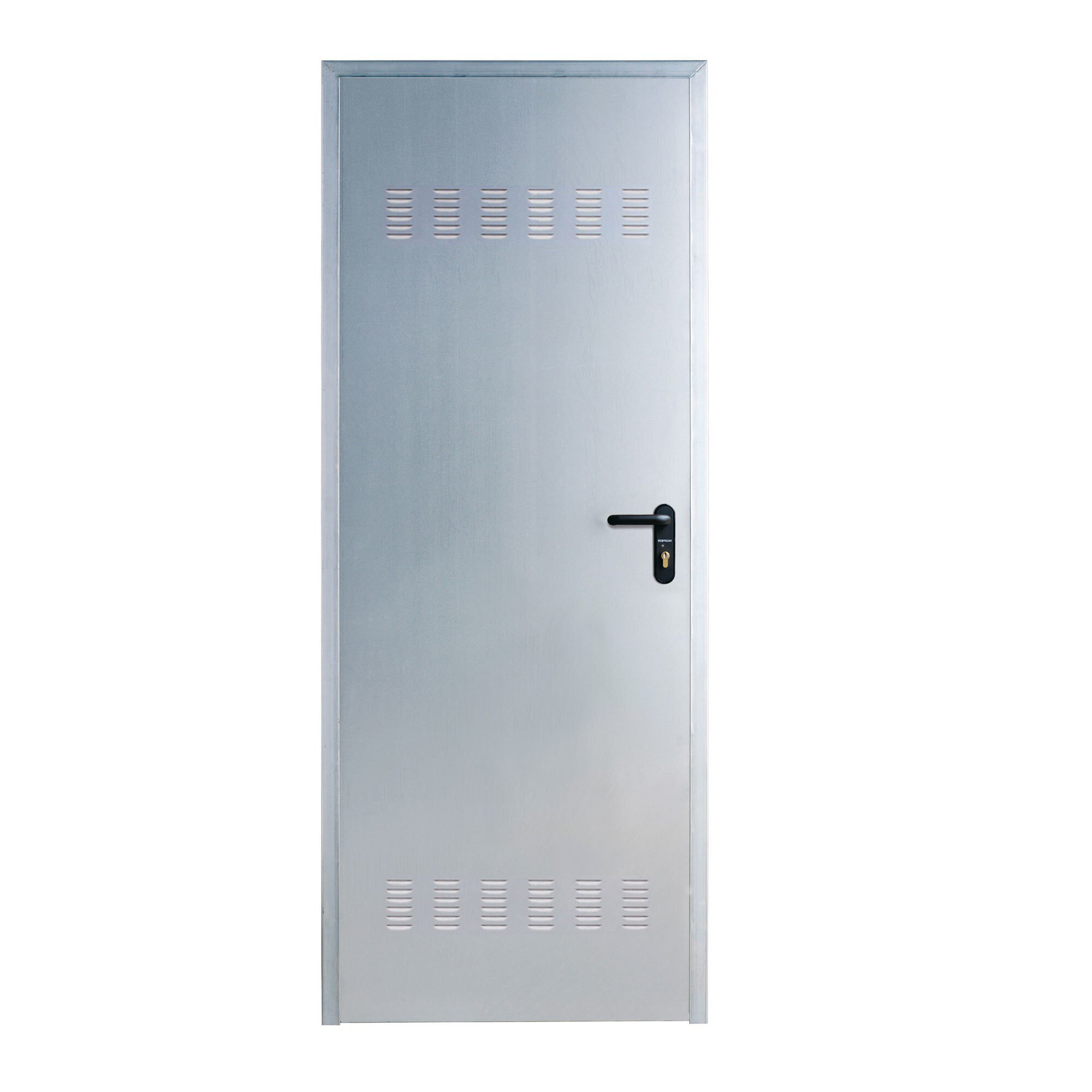 Puerta Roper multiuso galvanizada 700x2100 ventilada izquierda