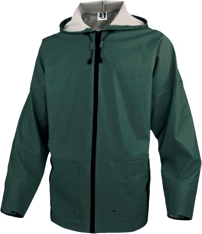 Pz. Deltaplus chaqueta lluvia poliuretano 850 verde 3XL