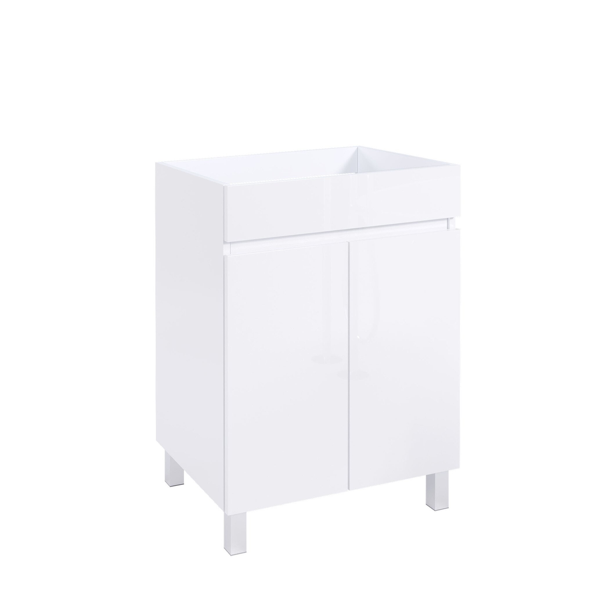 Mueble Baho Matty 2P a suelo 60x45 Blanco