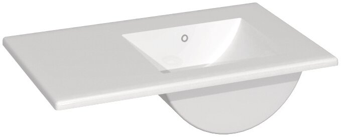 Lavabo Baho Codigo 81x46 asimetrico derecha