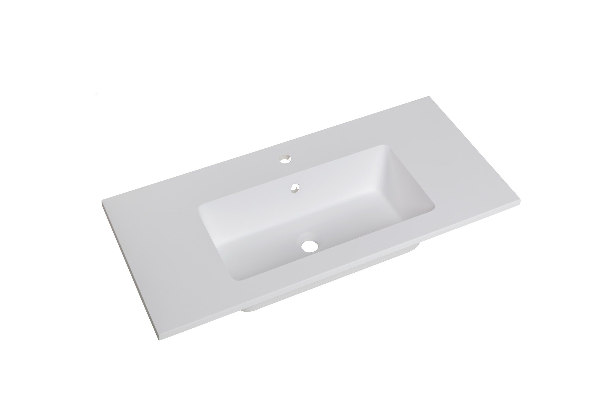 Lavabo Baho Bianco V mate 80x46