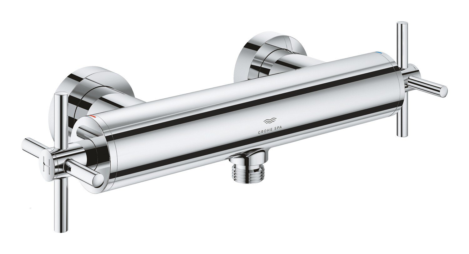 Grohe 26895000 atrio new batería de ducha vista 1/2 maneta en cruz
