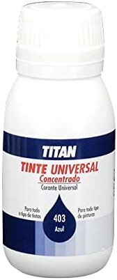 Bote Titan tinte universal azul 50ml