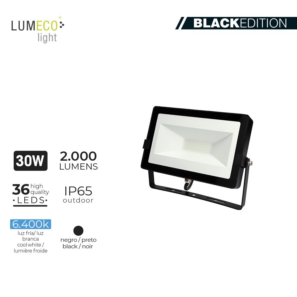 Pz. EDM proyector led 30w 6400k 2370lm ref.70402