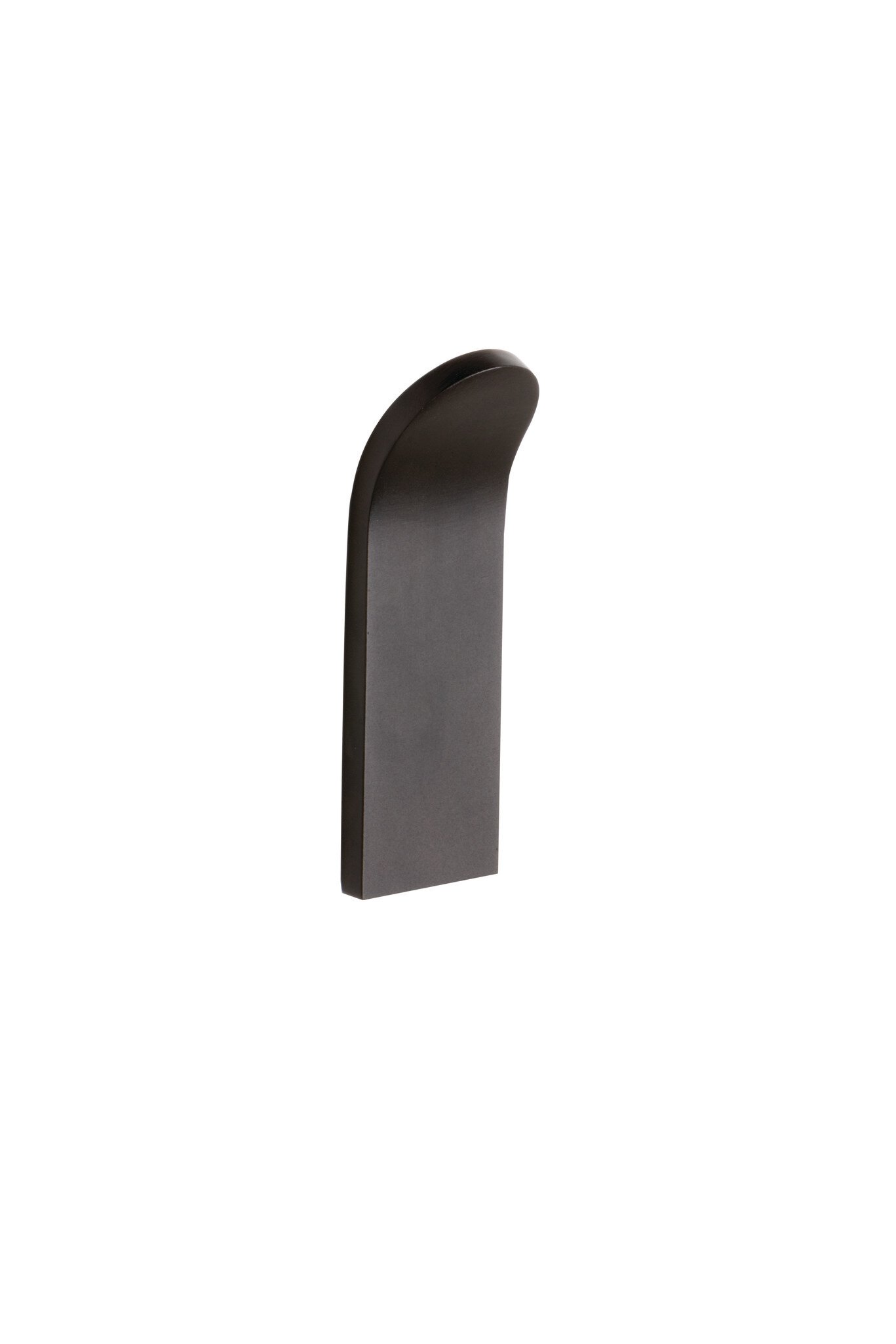 Percha Baho Loops negro mate (adhesivo)