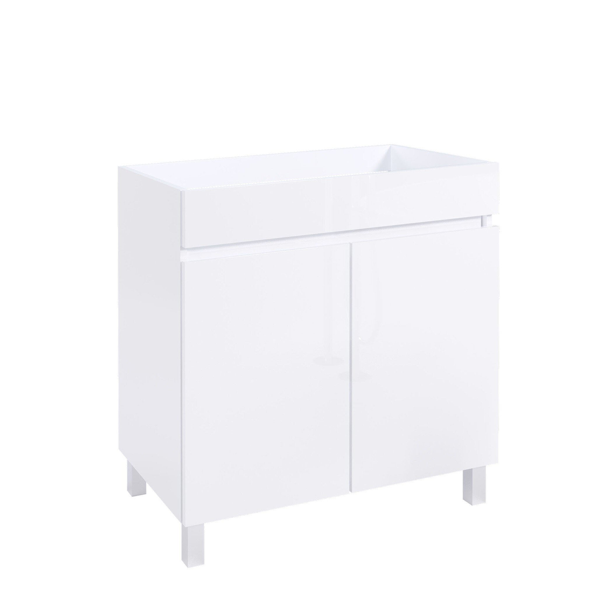 Mueble Baho Matty 2P a suelo 80x45 Blanco