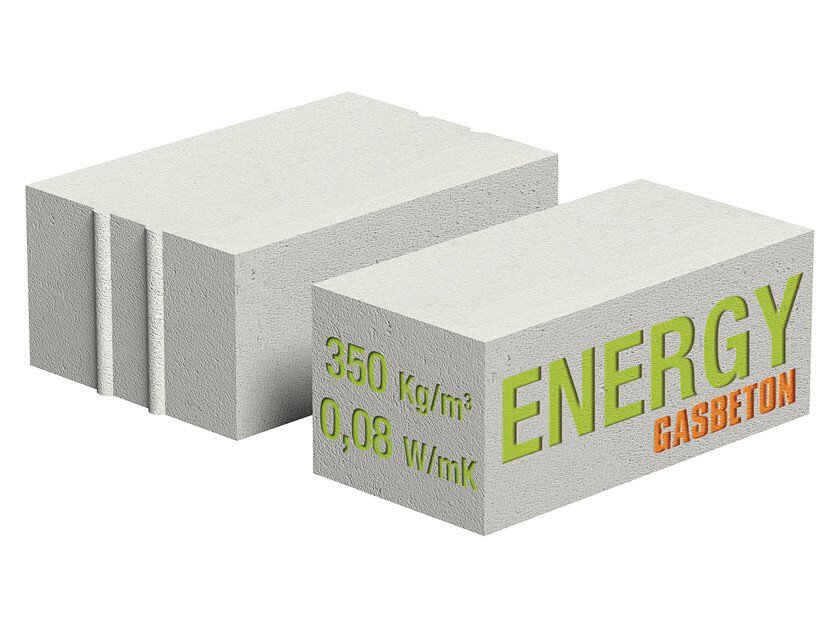 M2. Bloque de hormigon Gasbeton celular energy 60x25x24
