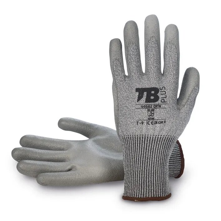 Pz. Guantes Tomas Bodero 401G2 DYN mecánico anticorte - talla 10