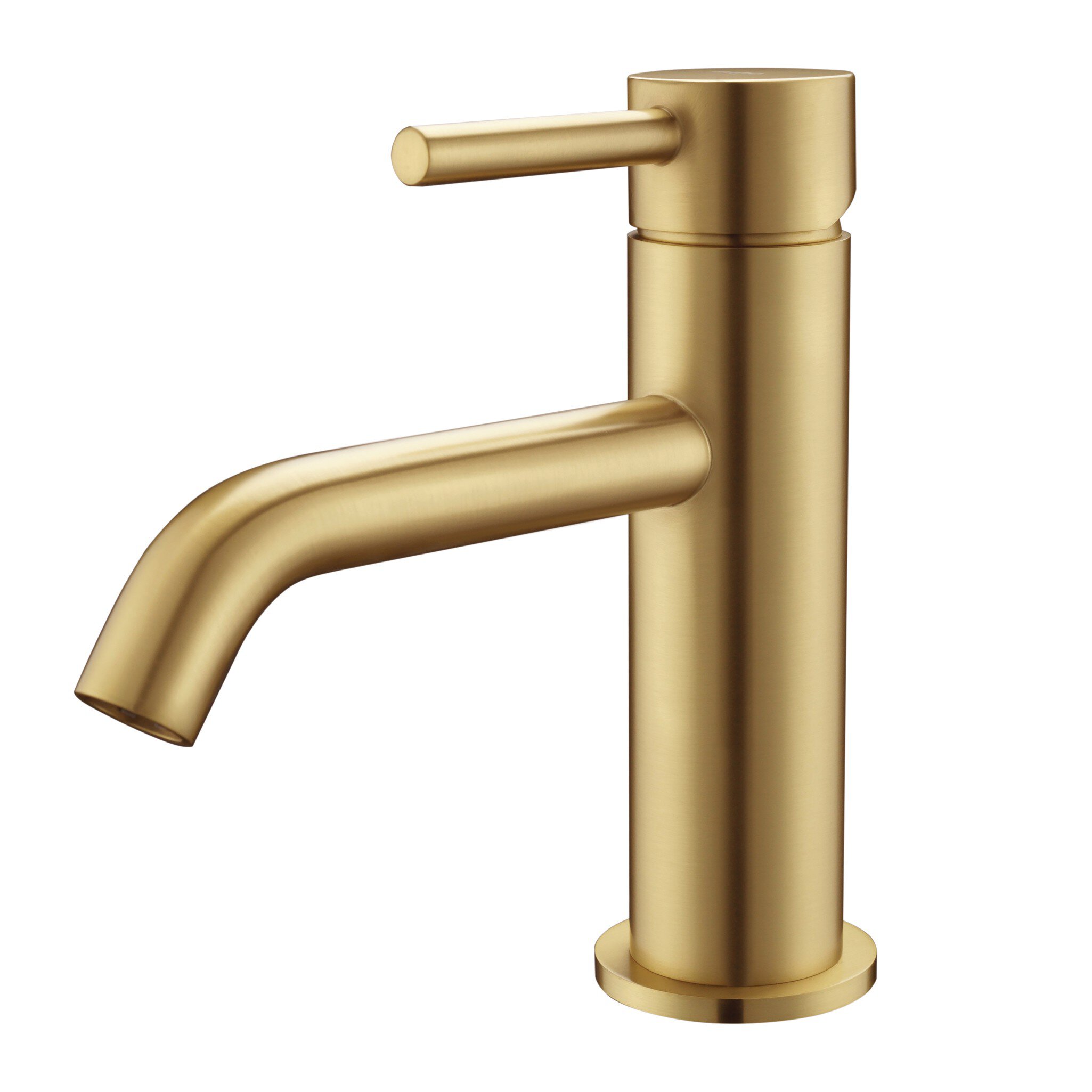 Grifo de lavabo Baho Rondo oro cepillado