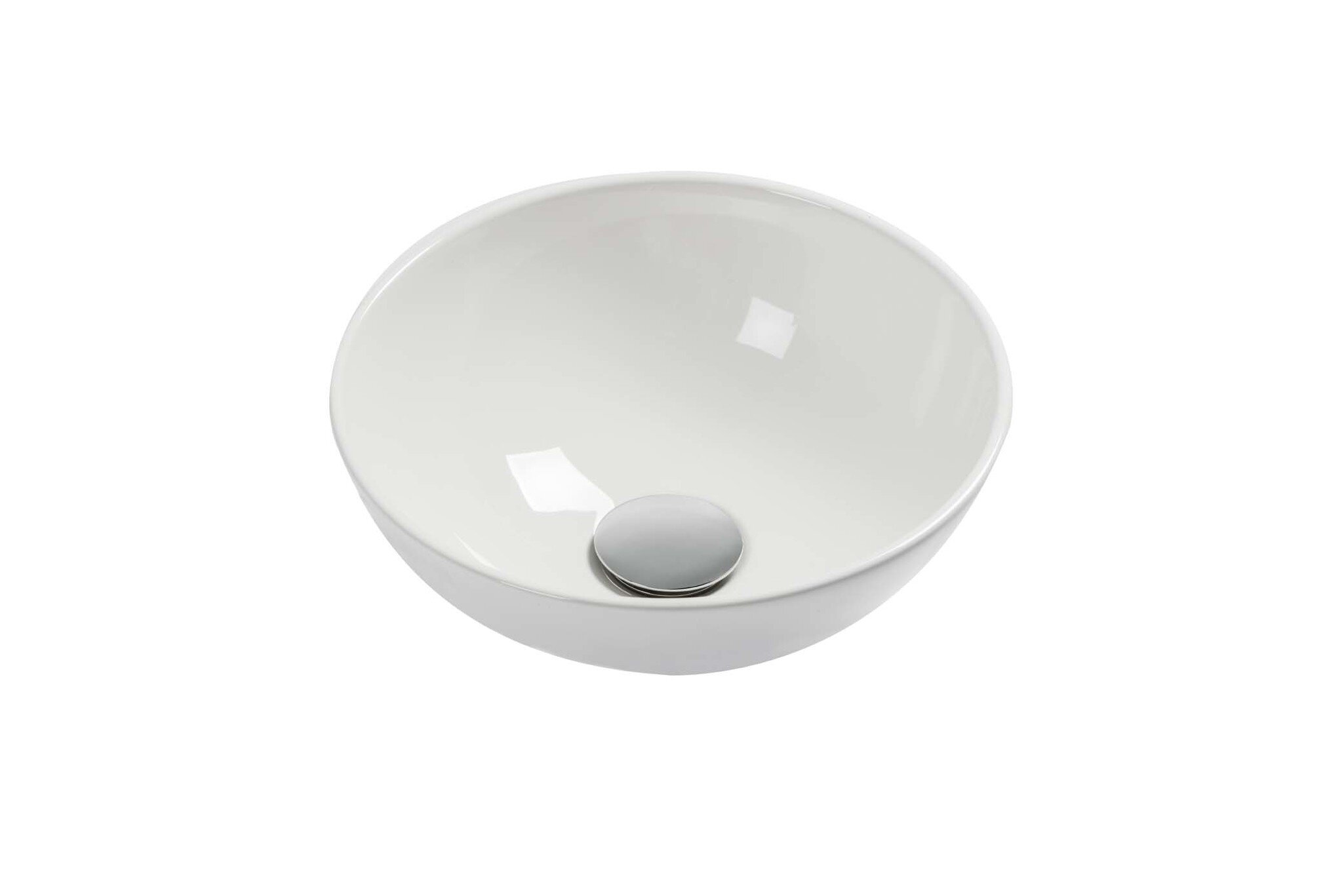 Lavabo Baho Ovo small diam.32 blanco brillo