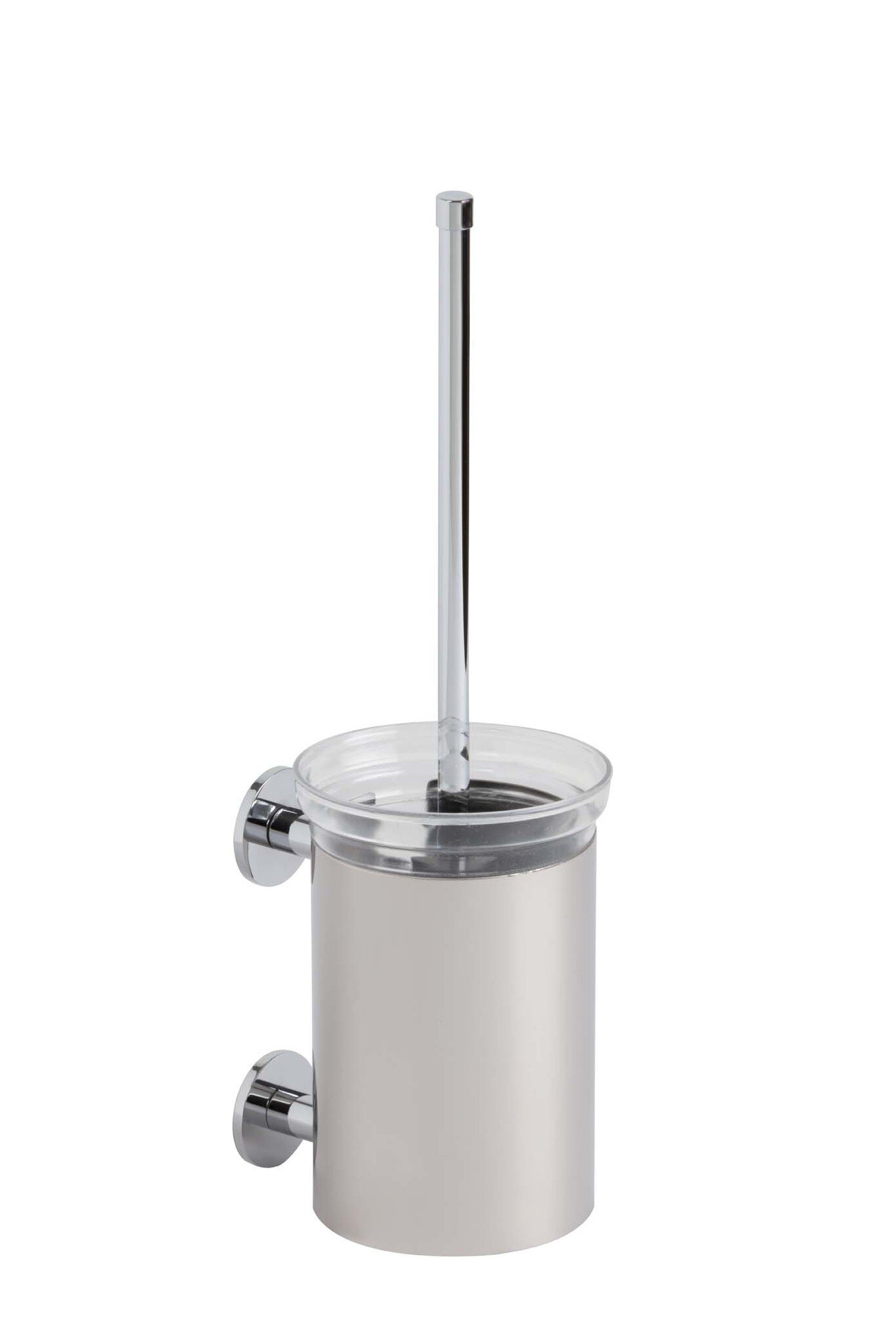 Escobillero Baho Stick Round Cromo (adhesivo)