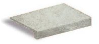 Pz. Natucer 15x30/4 vierteaguas everest nieve (cimento blanco) ADZ. C3