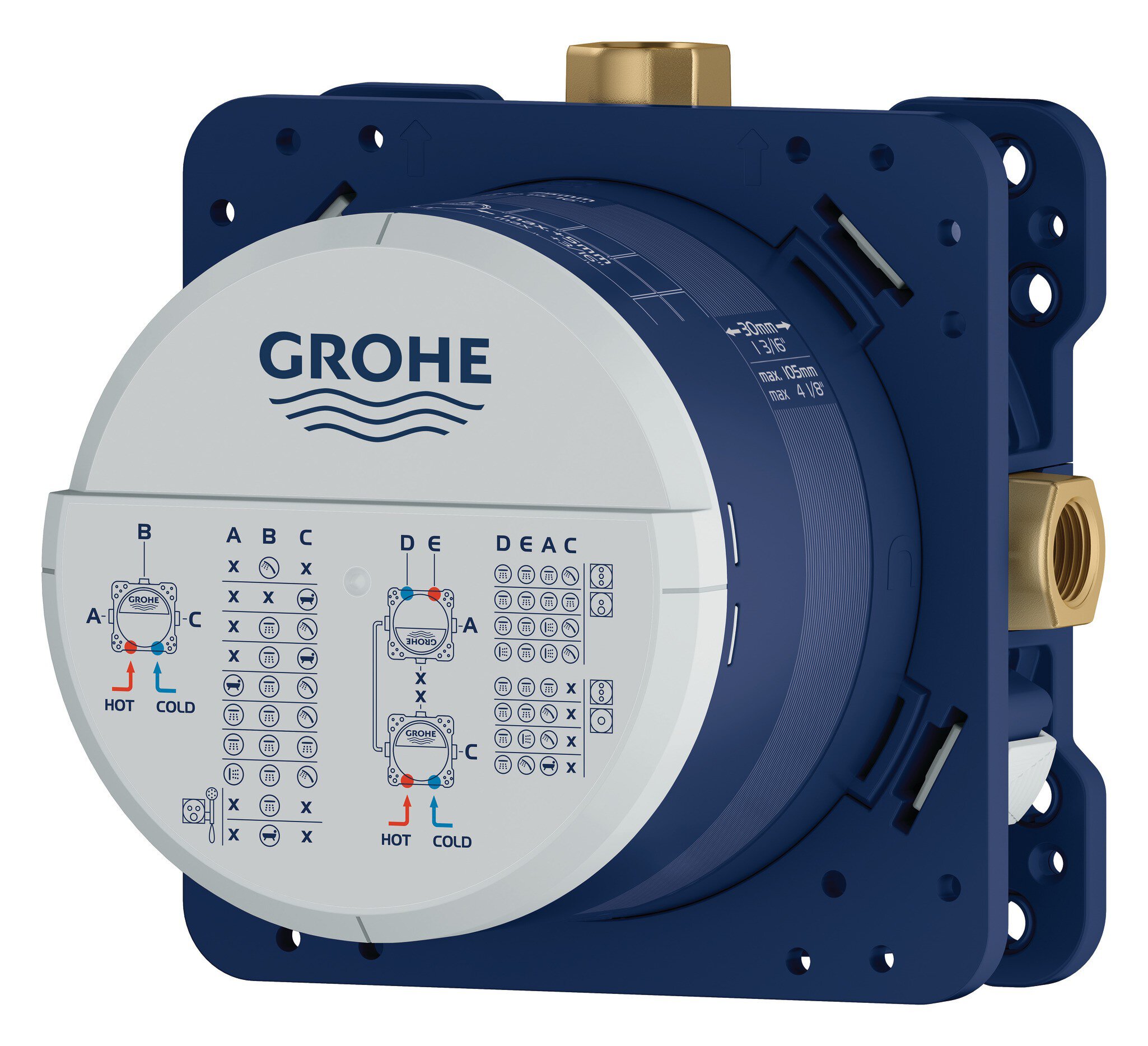 Grohe 35604000 Cuerpo universal GROHE Rapido SmartBox PRO