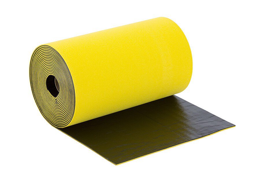 Rollo banda acústica bajantes Danosa FONODAN BJ esp.4mm- 0.47x10m (610207)