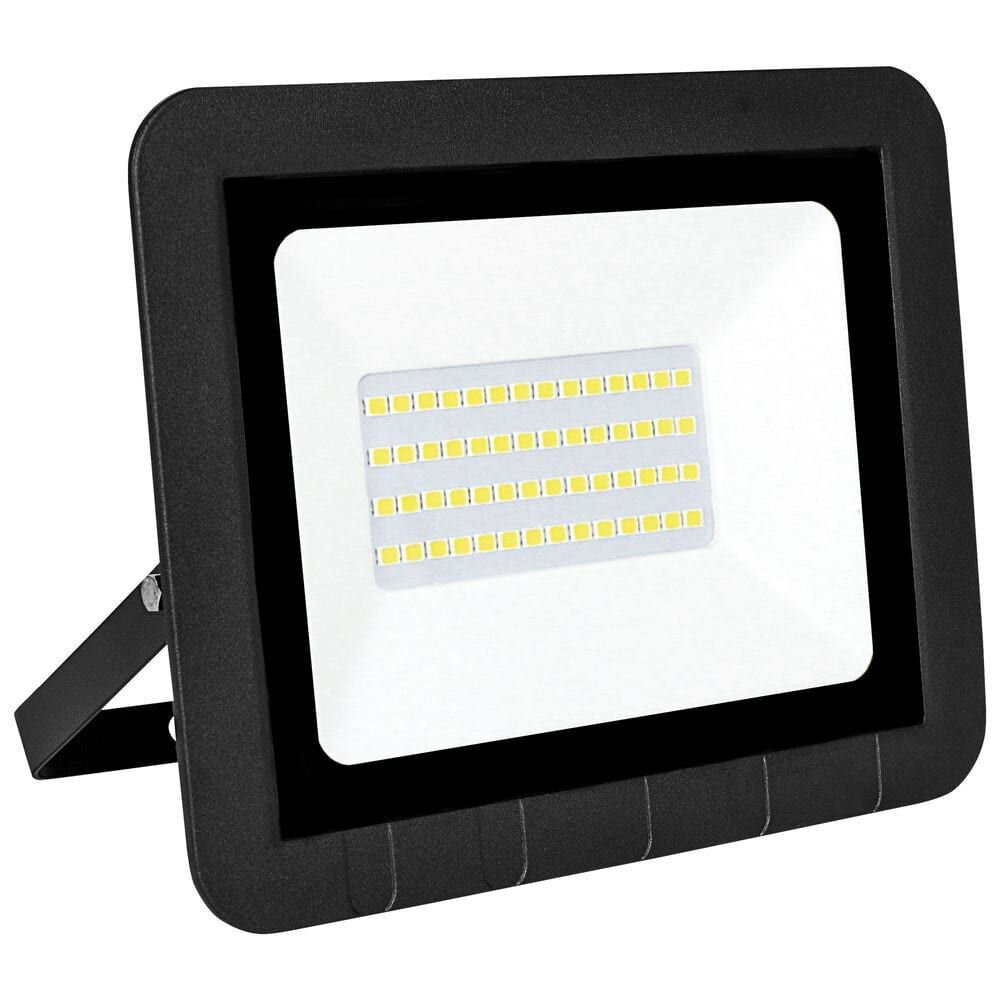 Pz. Matel proyector led plano negro 30w IP65 6400k 2370lm