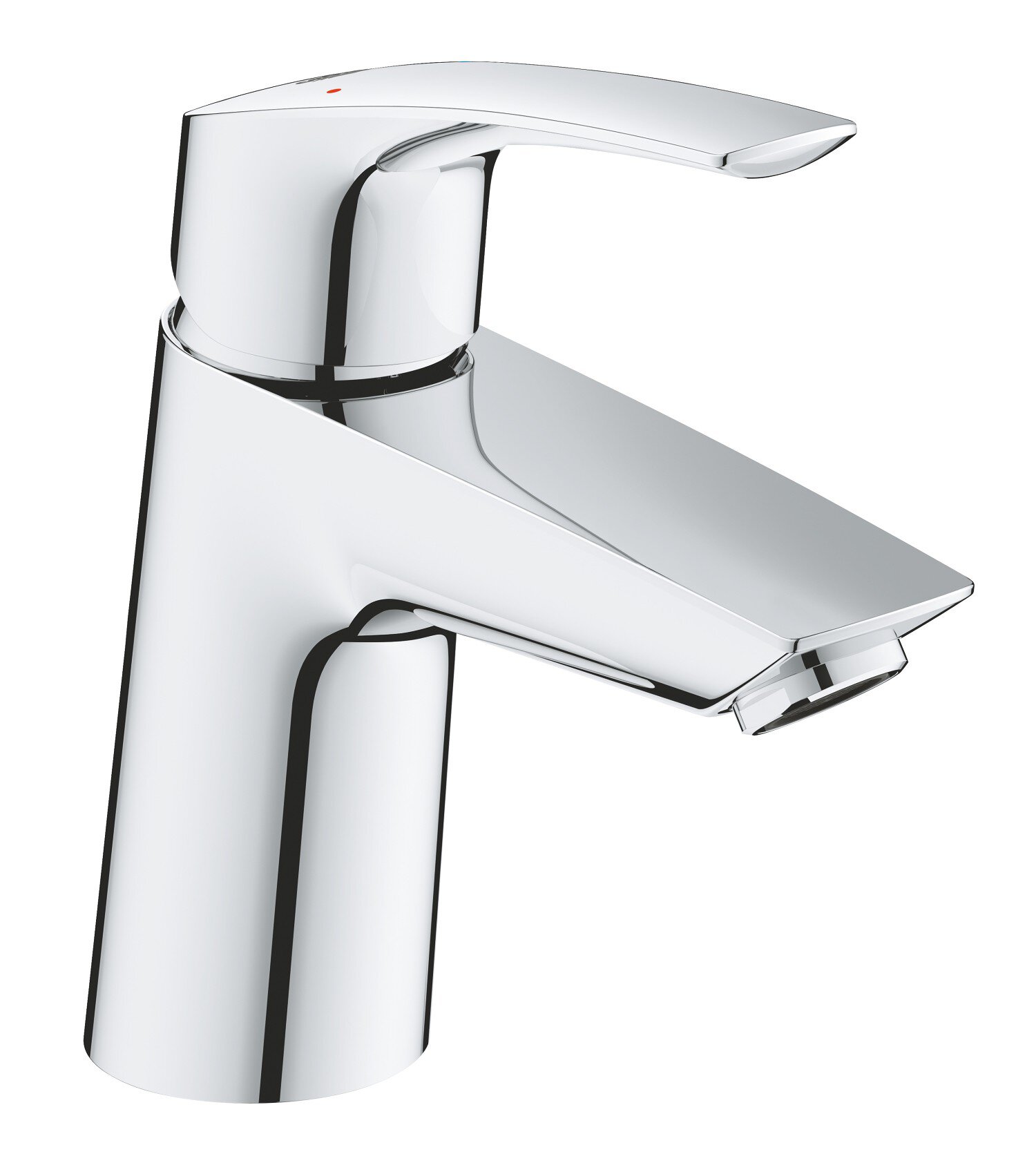 Grohe 23967003 Eurosmart 2021 S-Size angled Basin mixer smooth body