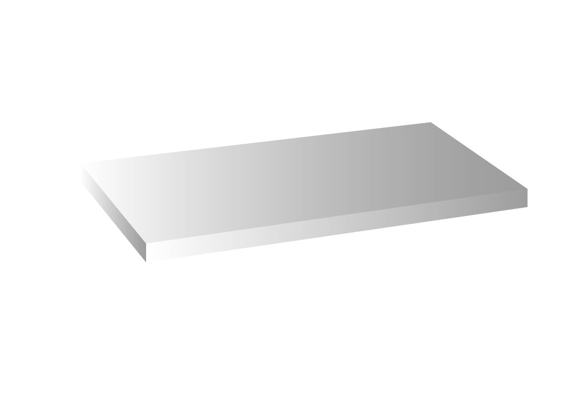 Tapa para mueble Baho Lucca-Frame 100 blanco mate