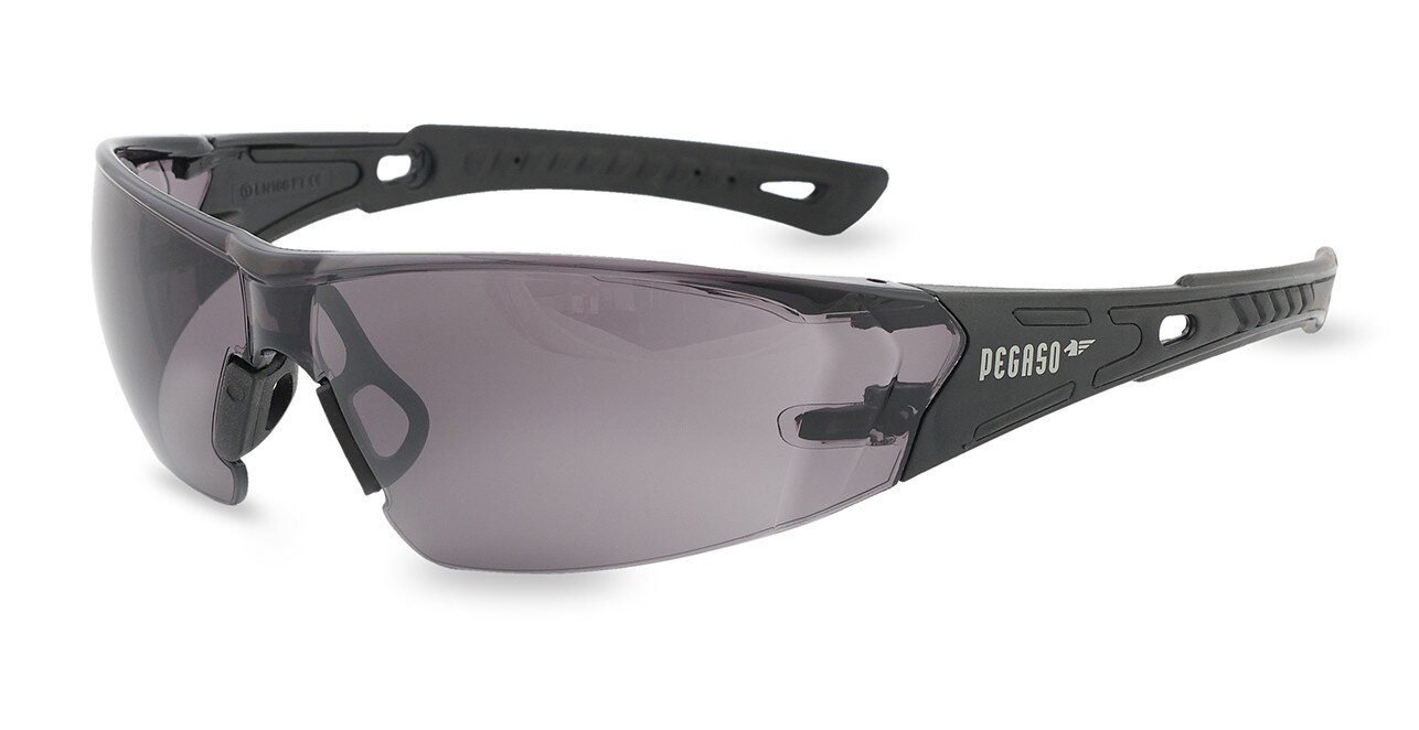 Pz.gafas proteccion Pegaso black white incolora 205.01