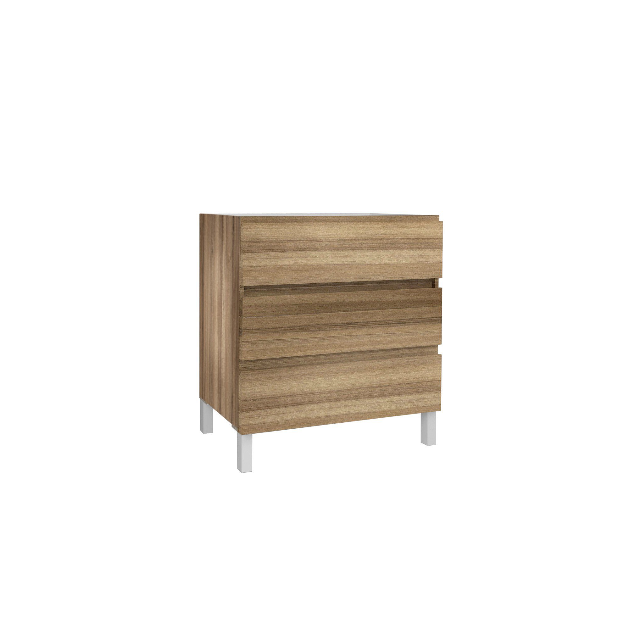 Mueble Baho Nordic 3C a suelo 70x45 Siroko