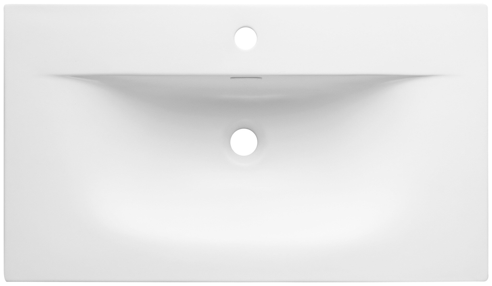 Lavabo Baho Sena 81x46 blanco mate