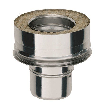 Pz. Bofill adaptador de tubo simple a doble diametro 80