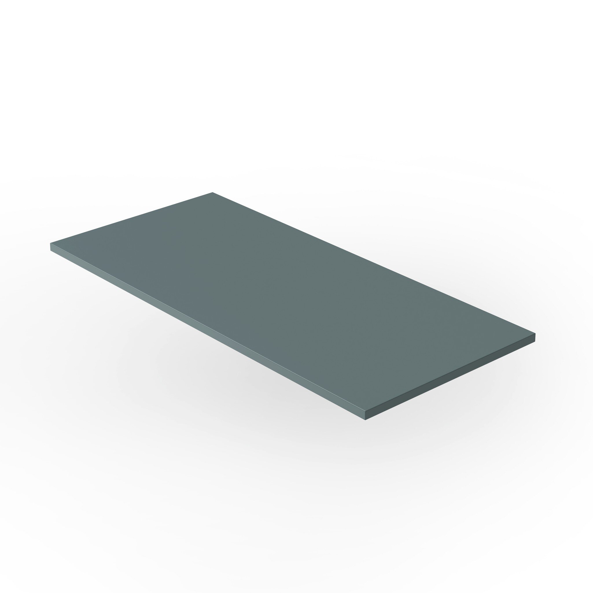 Tapa para mueble Baho 81x46 verde jade mate