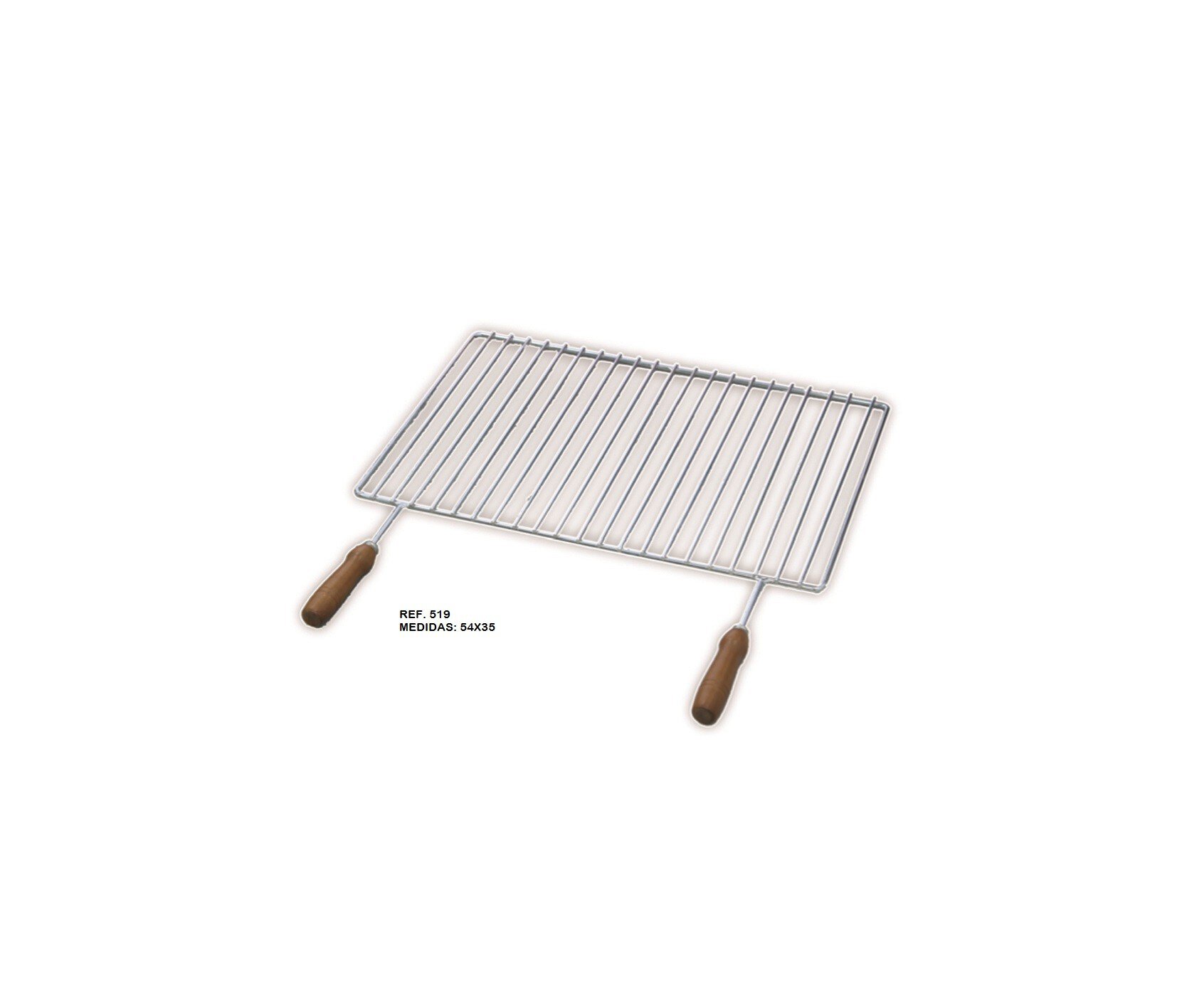 Pz. parrilla 54x35 cm fiesta ref.519