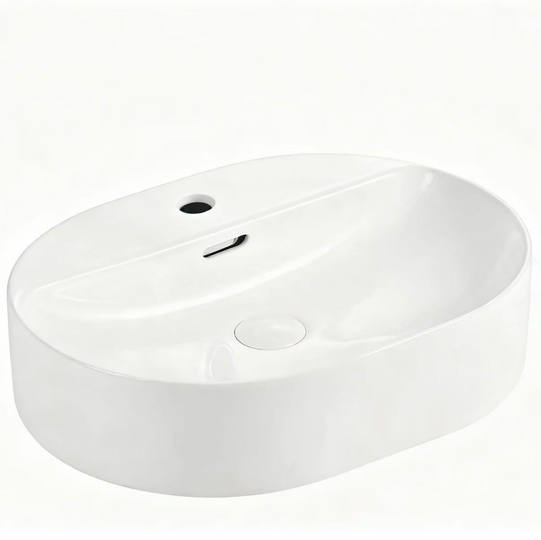 Lavabo Onaba Baho ovalado 50x38,5 blanco brillo