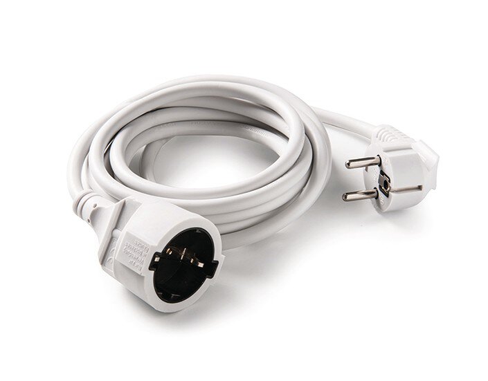 Pz.prolongacion Famatel 2985 16a 3x1.5 5m blanco