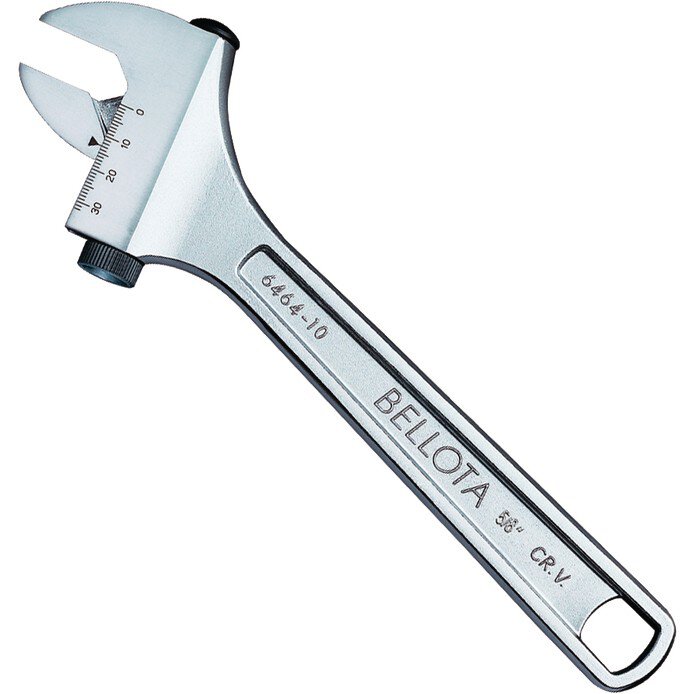 Pz. Llave Ajustable Moleta Lateral Bellota / 6464-6