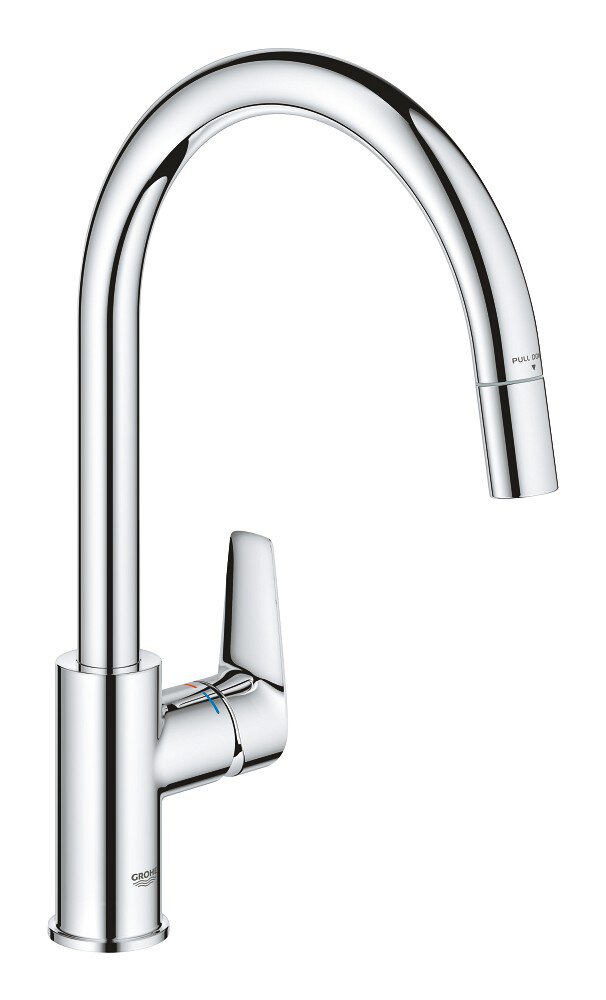 Grohe 30536000 Bauedge cocina extraible caño C