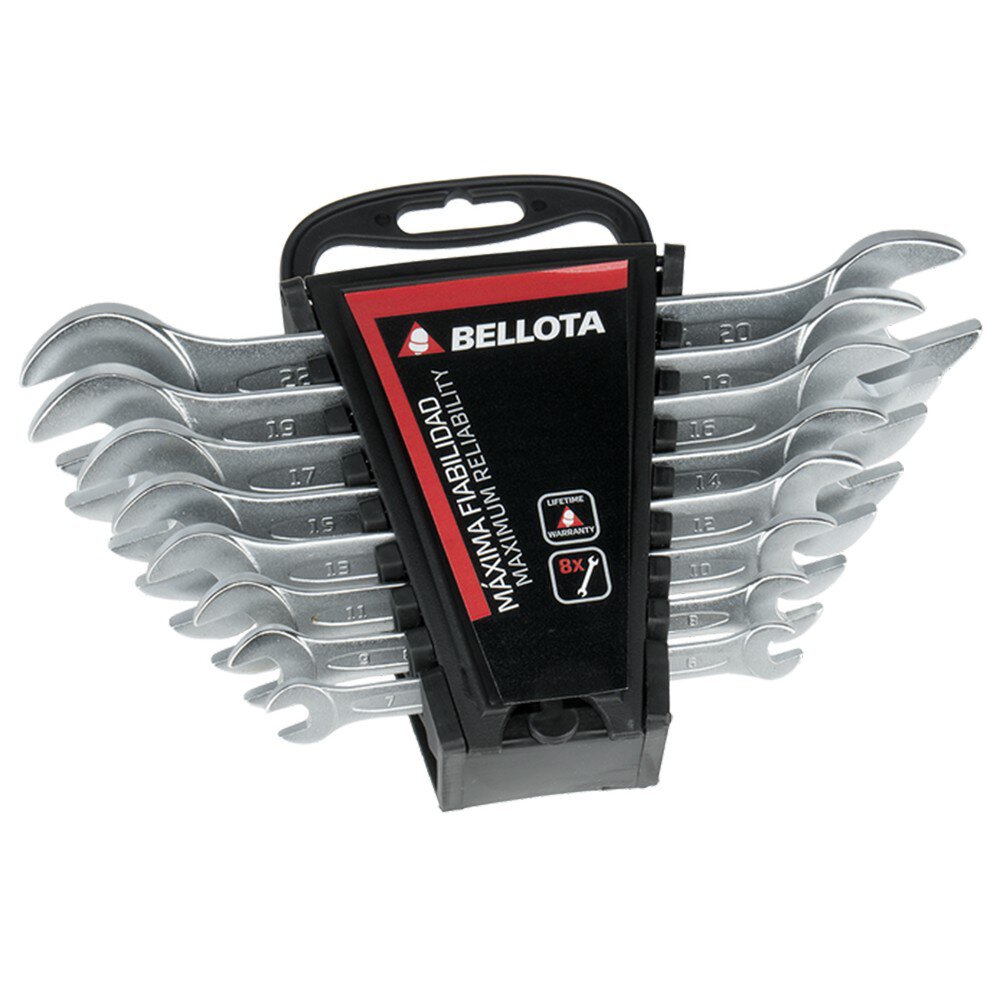 Pz. Juego 8 Llaves Fijas Bellota 6490 Clip / 6490-8