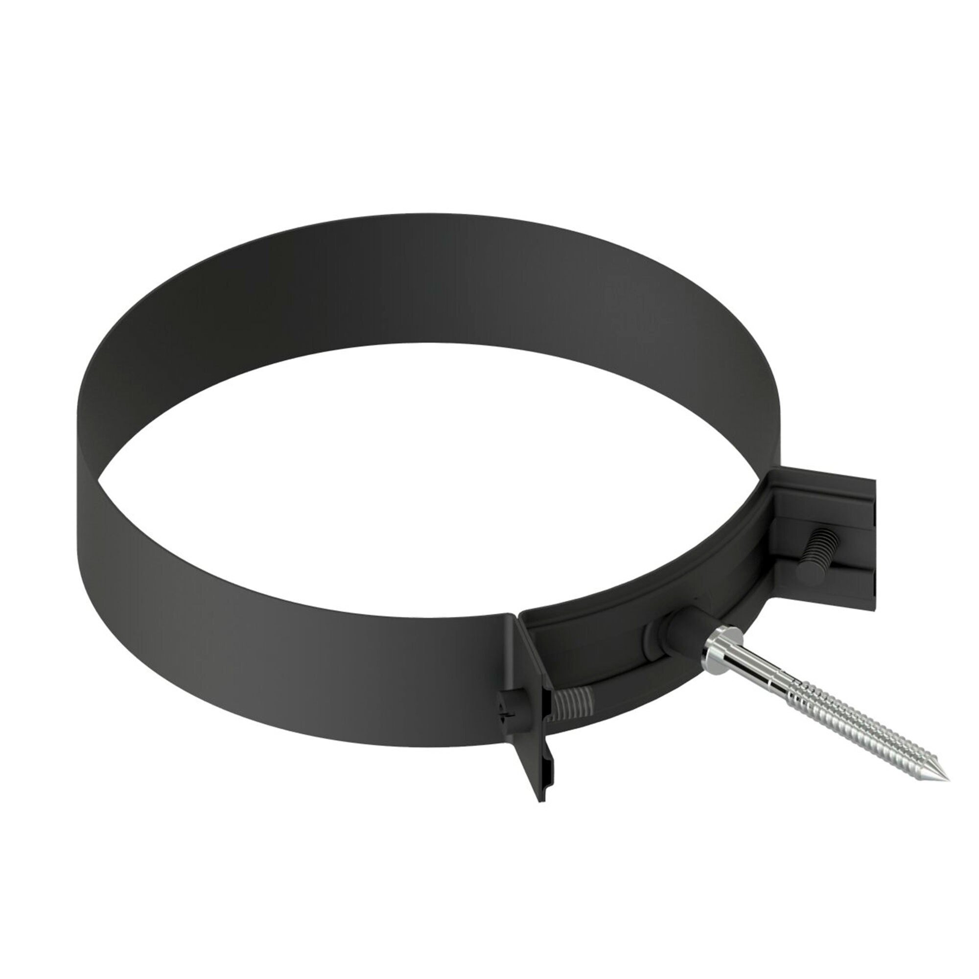 Pz.Exojo Soporte M8 Vitrificado Negro Mate para pellet