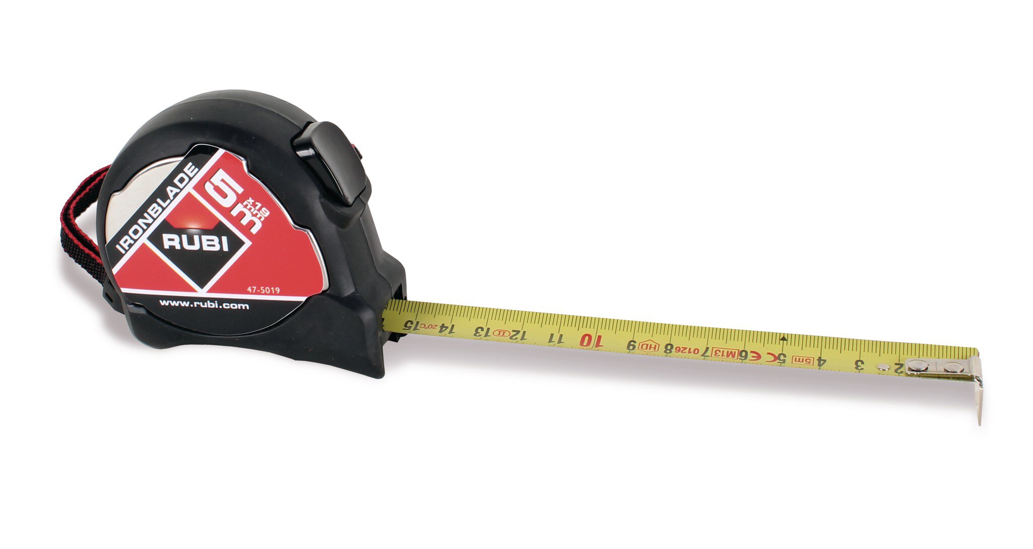 Pz. Rubi Ref.75904 Flexometro ironblade automatico 5m