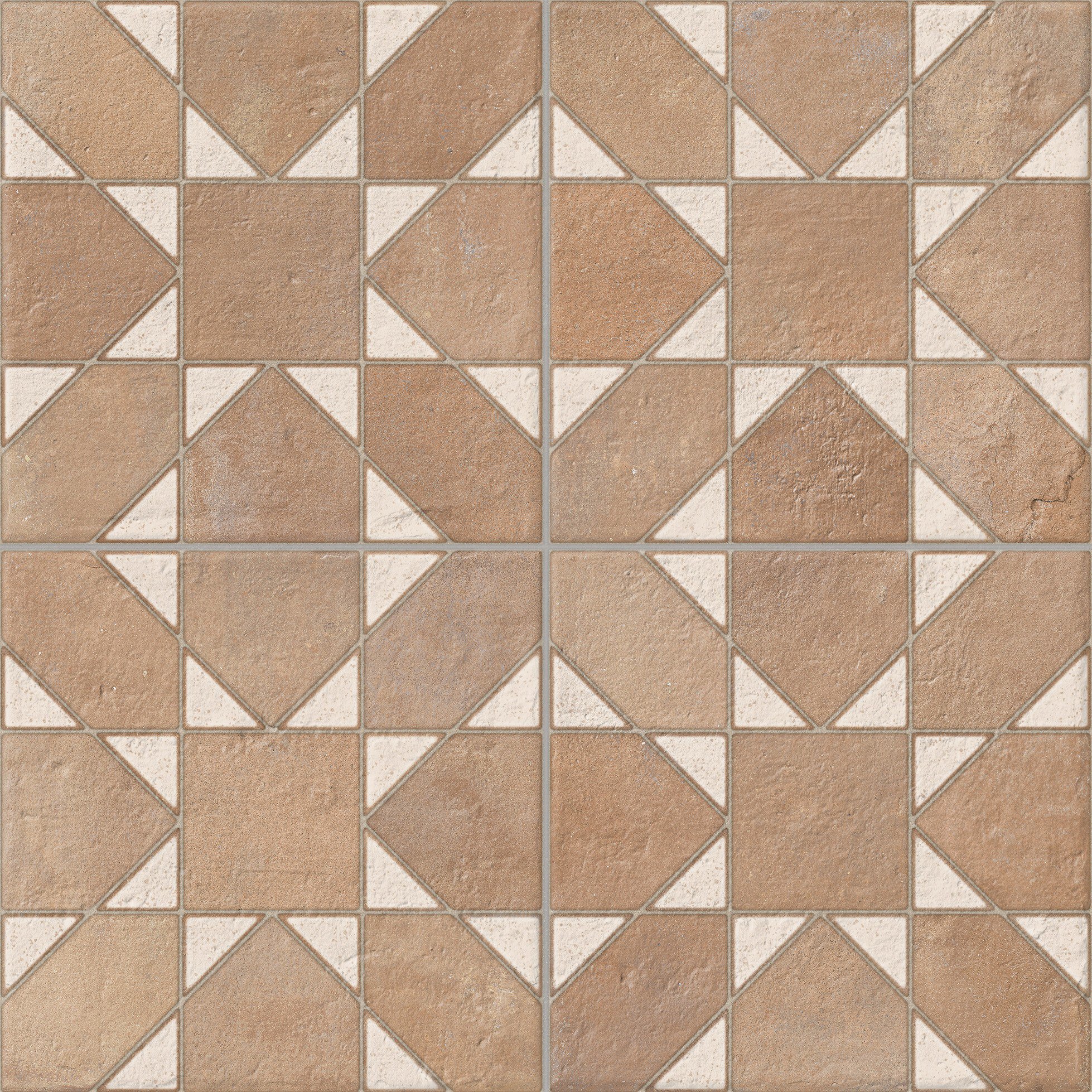 M2. Gayafores 33.15x33.15 deco saona cotto (sienna cotto)