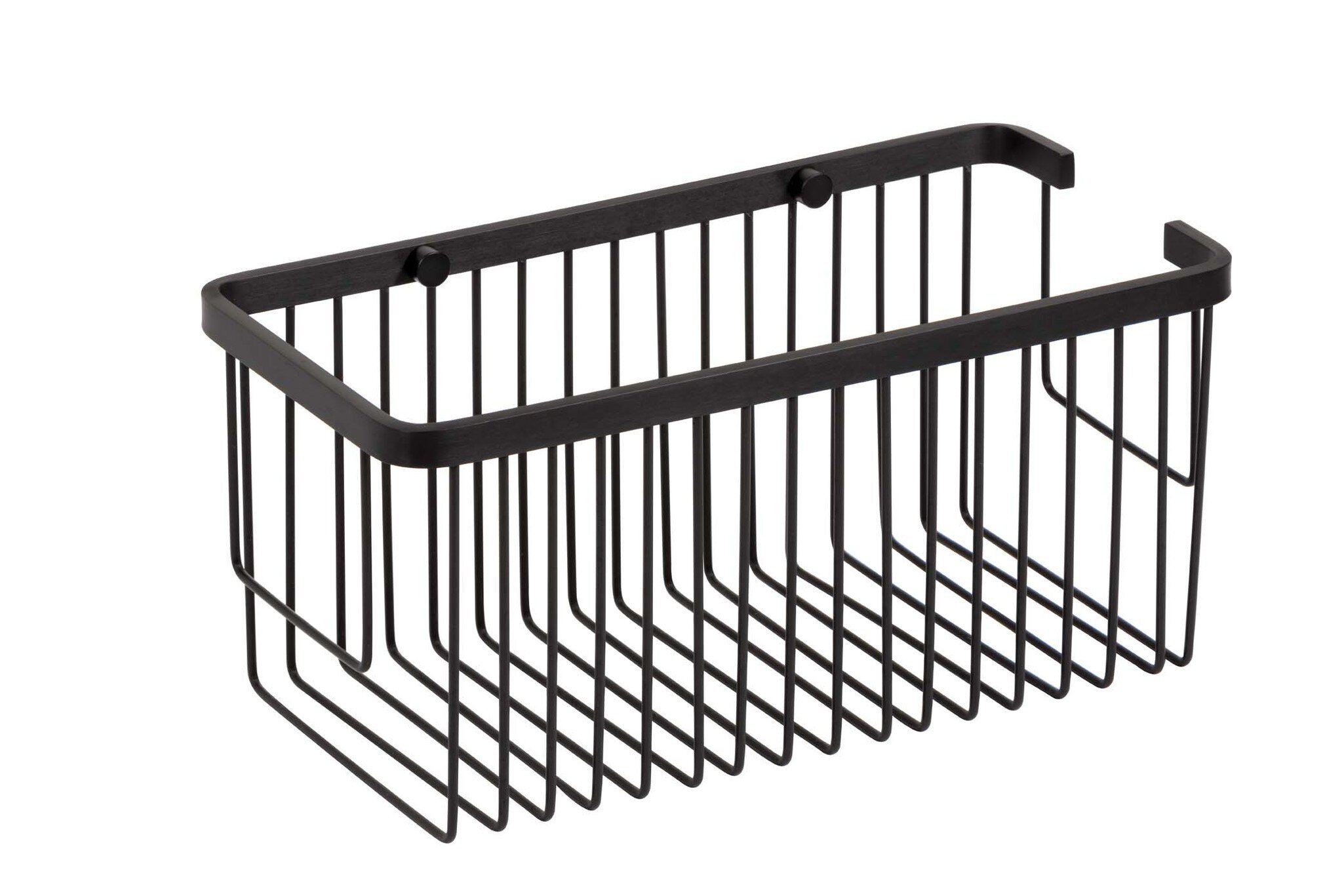 Contenedor Baho Panier para ducha frontal negro mate