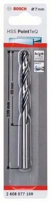 Pz.broca Bosch HSS PoinTeQ metal 7x69x109