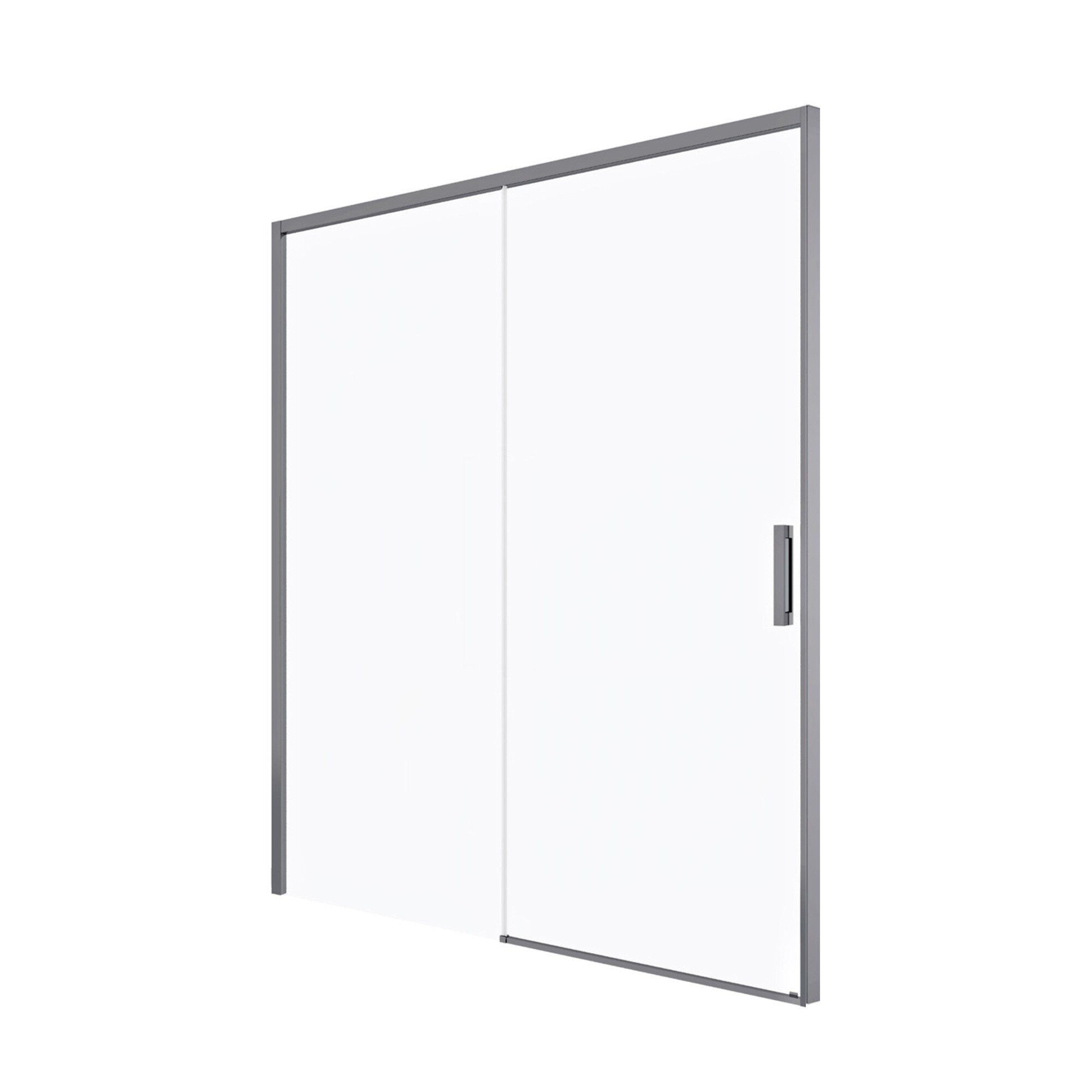 Mampara Baho Palio ducha frontal transparente 195cm (112-115)