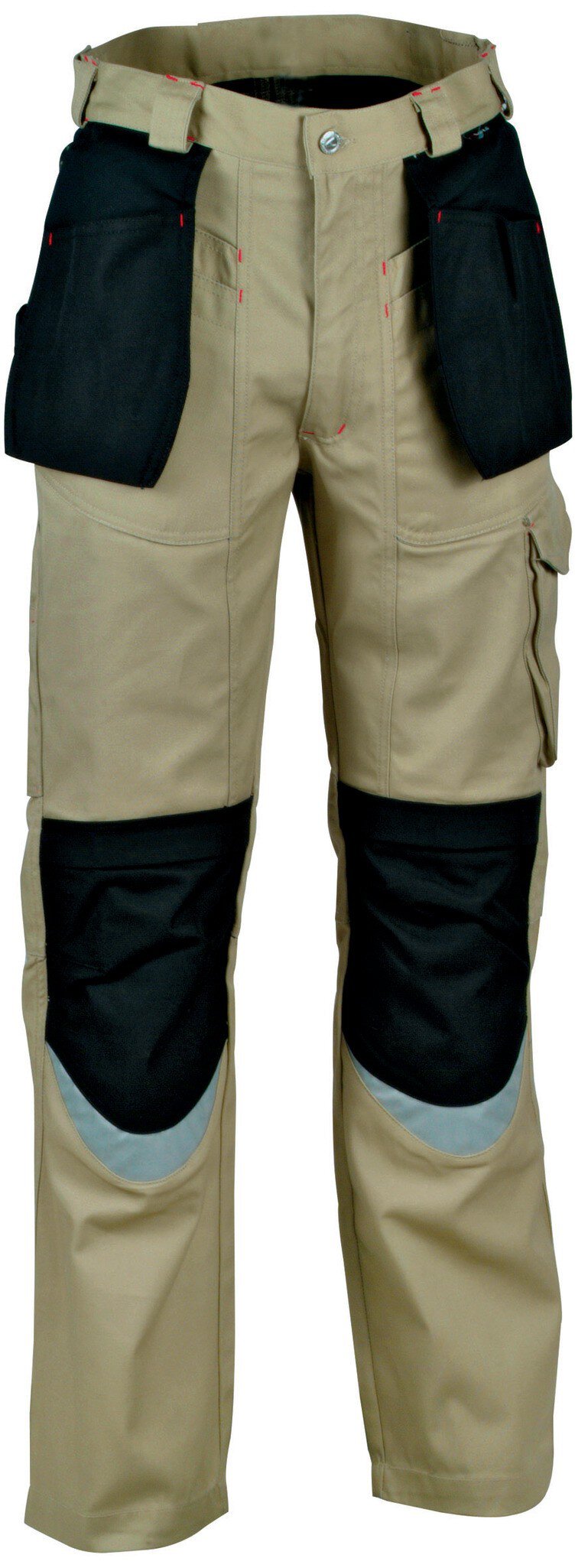 Pantalon Cofra mod. carpenter Talla E.52 beige/negro