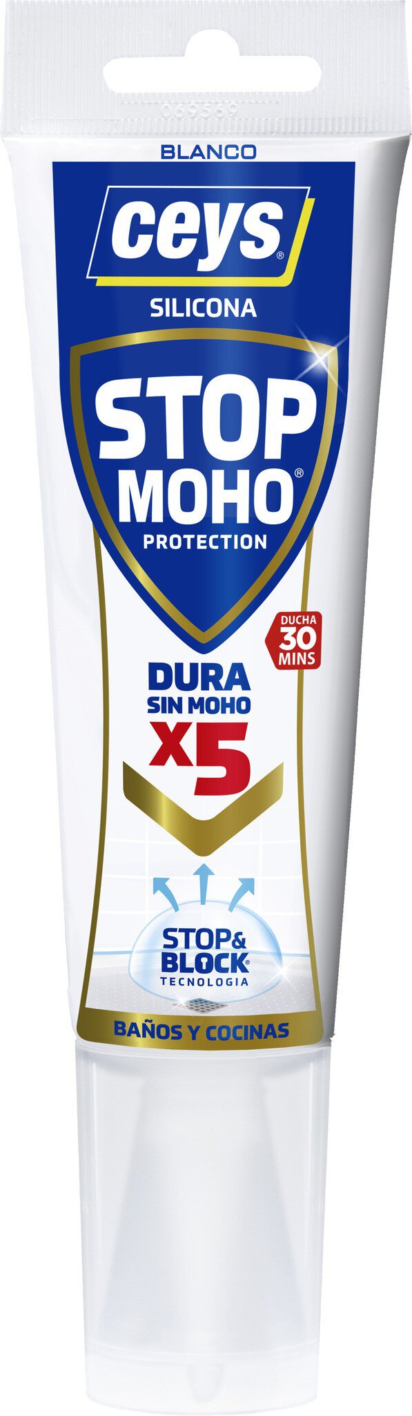 Tubo 125 ml (blister) Ceys stop moho blanco
