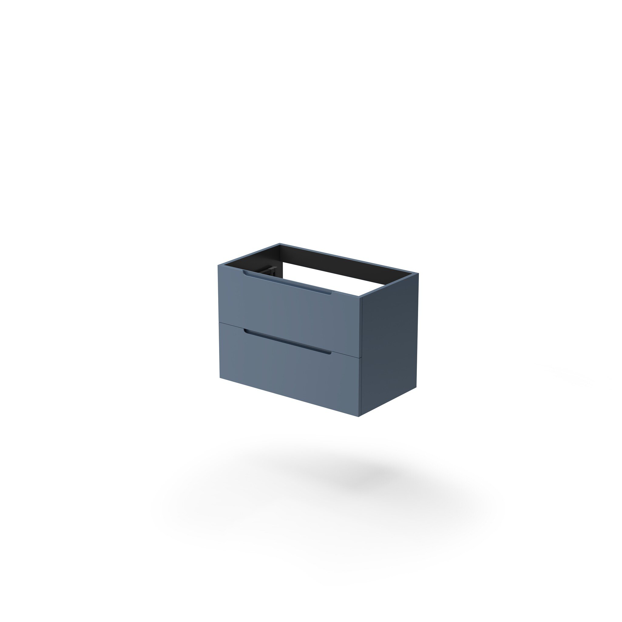 Mueble Baho Clua 2C suspendido 100 Azul amalfi mate